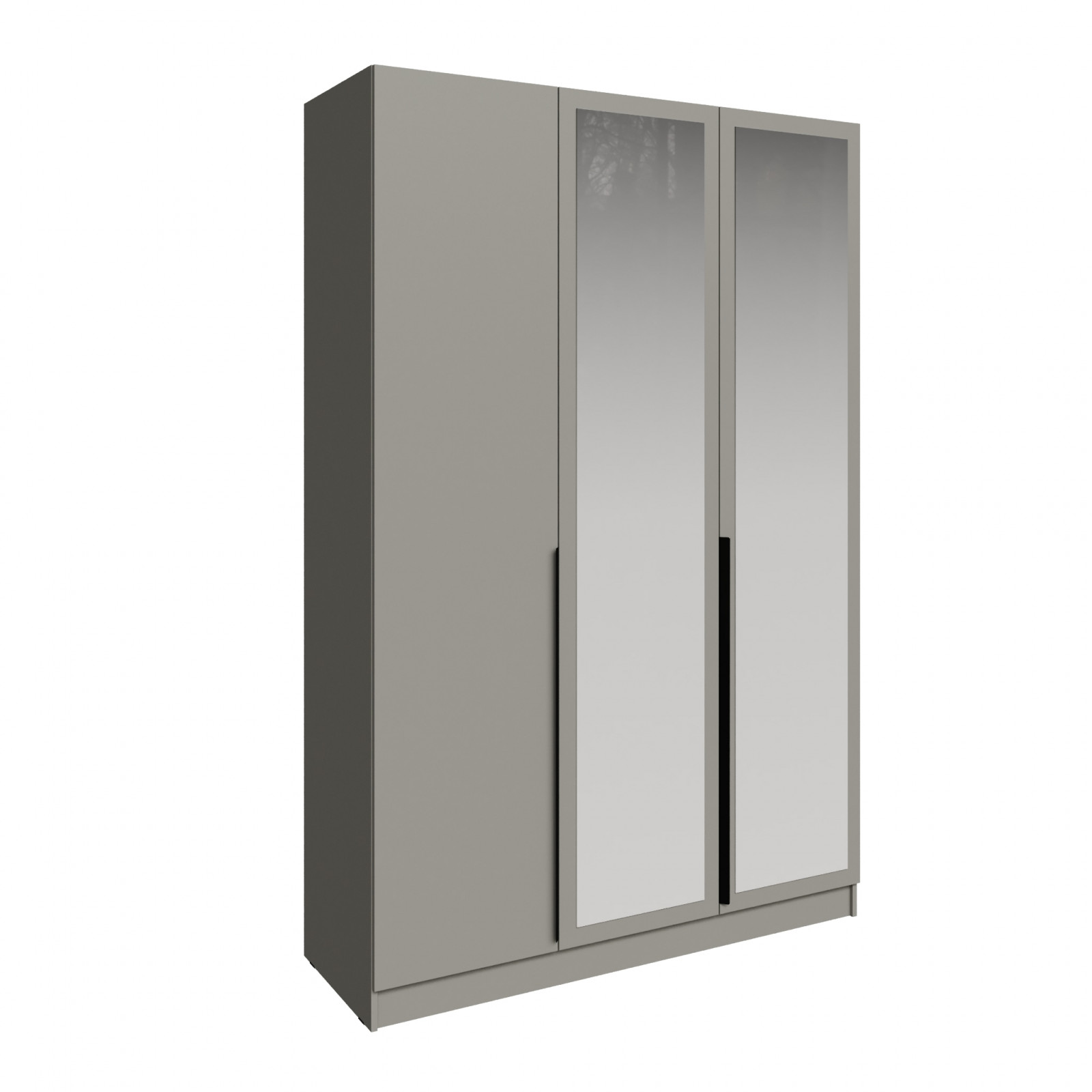 Шкаф Мадрид (1,5) с зеркалом мокко