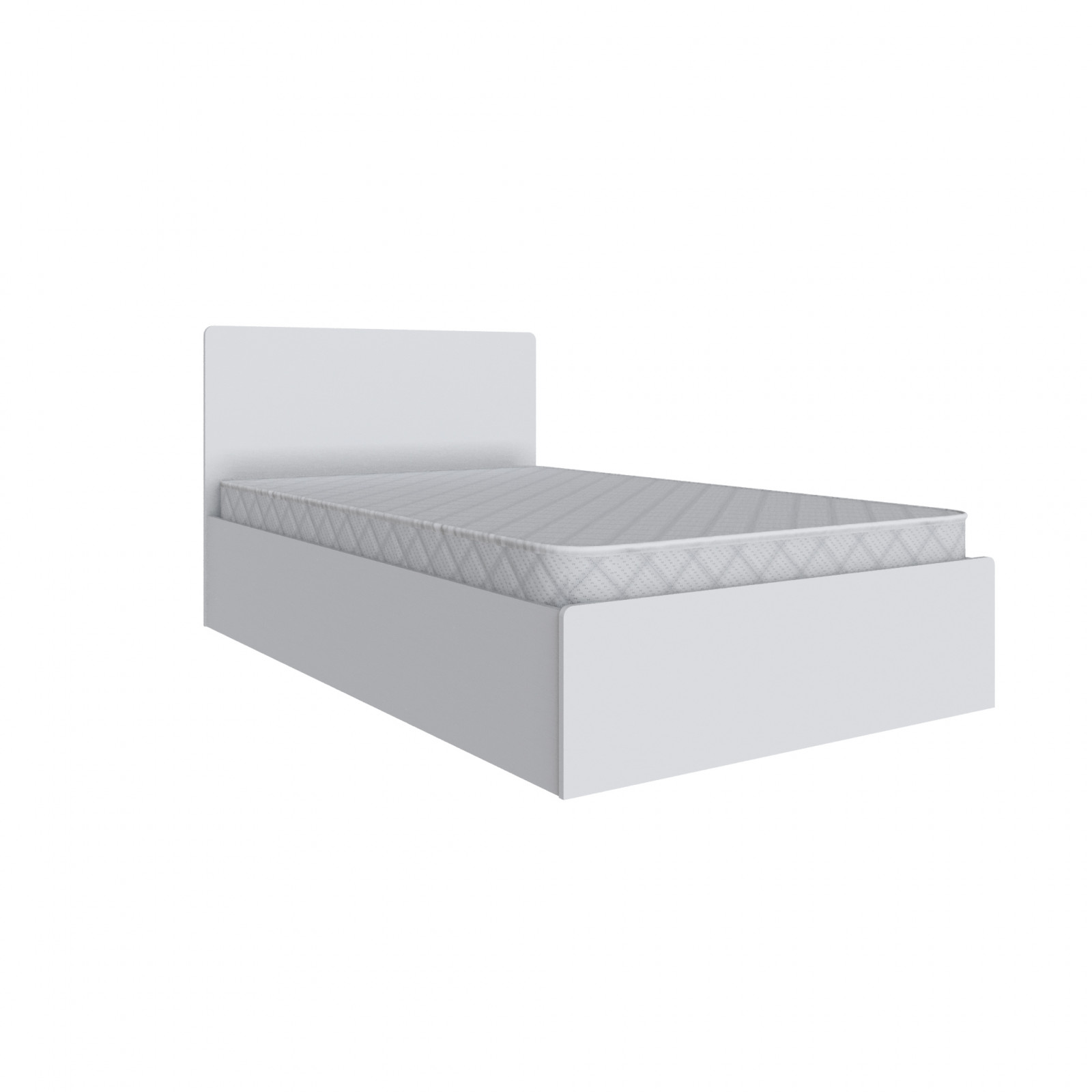 Кровать Мадрид МД-1 (1,2), Белый