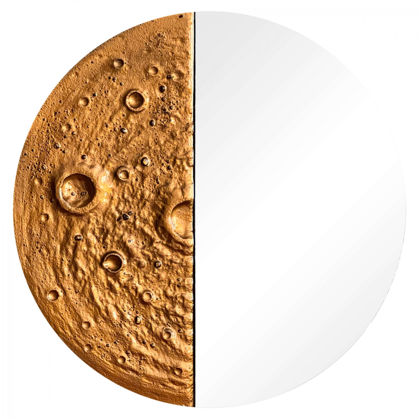 Зеркало Bountyhome Luna Gold, Зеркала Bountyhome, современный стиль, золотой
