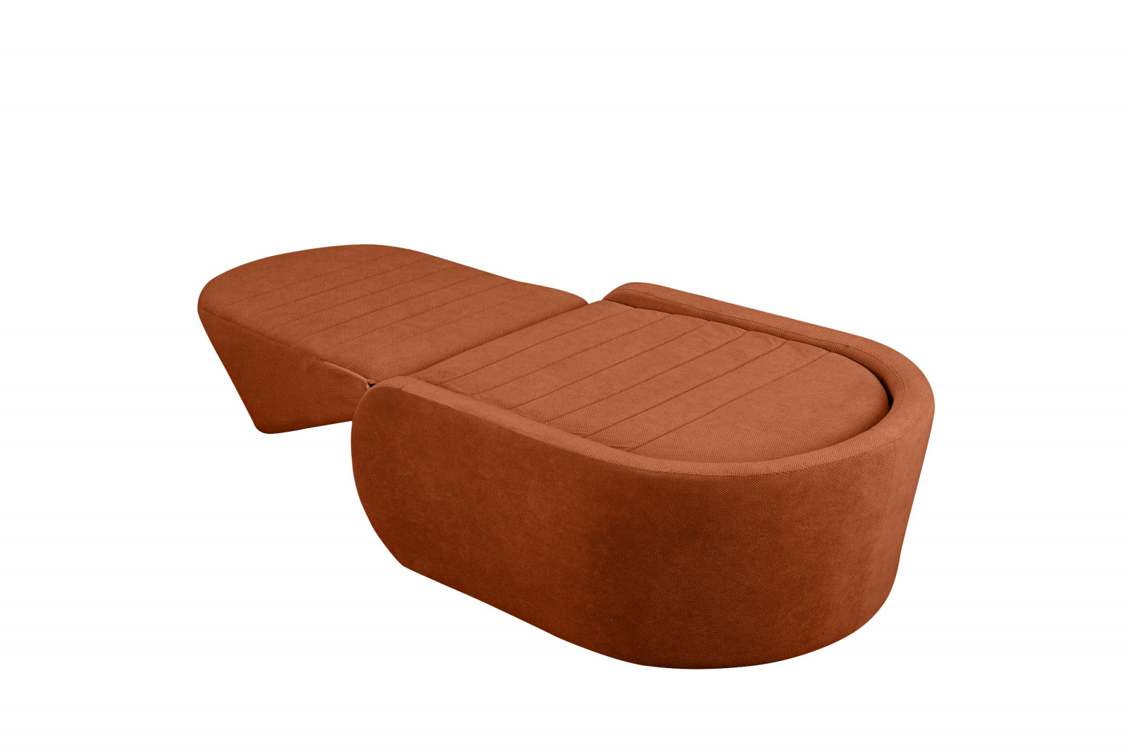 Кресло-кровать Fusion терракотовое