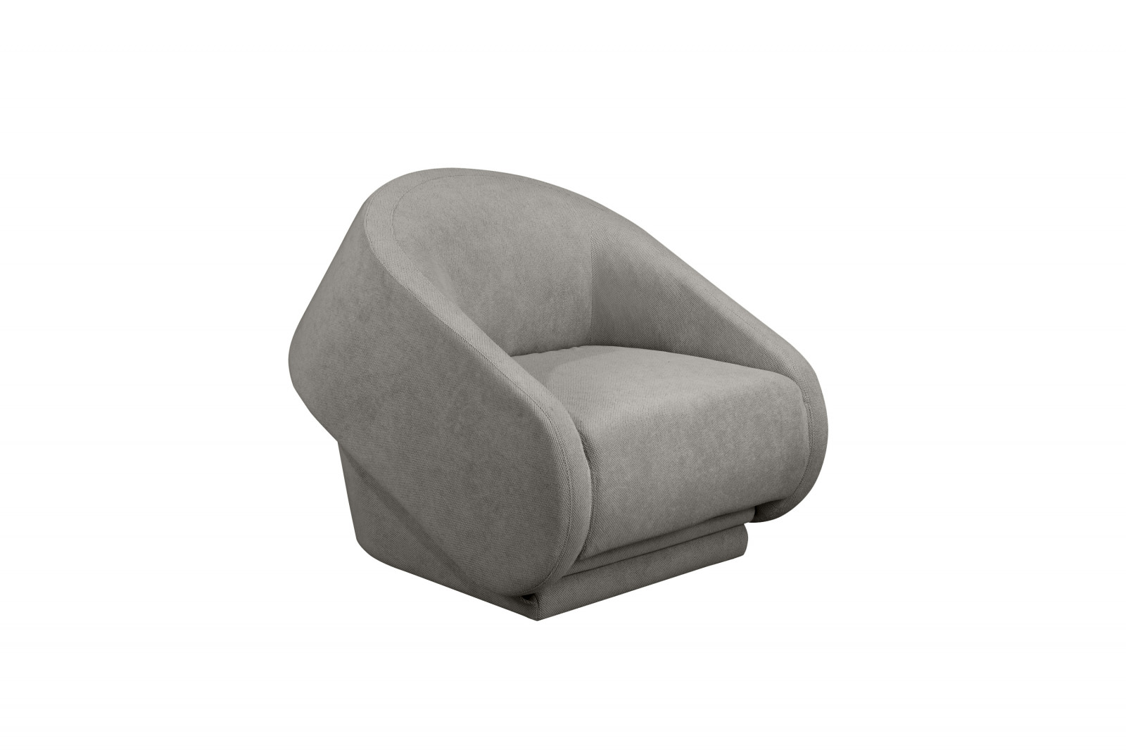 Кресло-кровать Bradexhome Fusion серое, Кресла Bradexhome, мягкие, современный стиль, серый