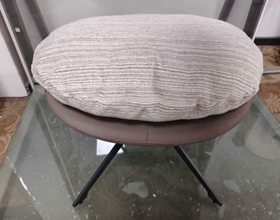 Оттоманка Bradexhome Bliss, серый, Пуфы и банкетки Bradexhome, металлические, мягкие, современный стиль, серый