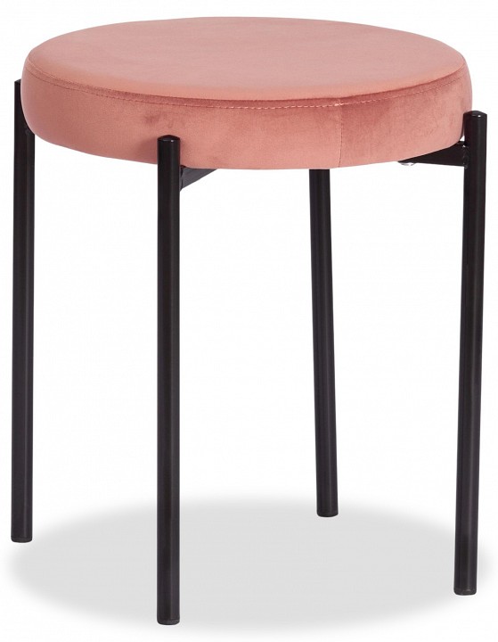 Табурет Tetchair Revo (mod. 7034), Стулья и табуреты Tetchair, металлические, мягкие, современный стиль, черный