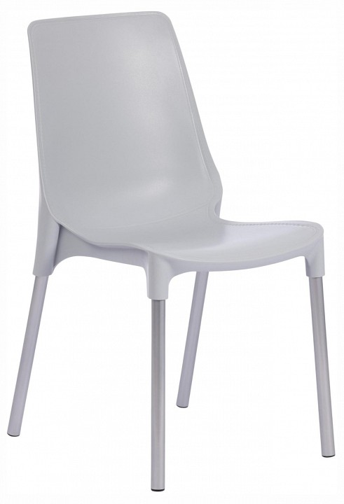 Стул Tetchair Genius (mod. 75), Стулья и табуреты Tetchair, металлические, из пластика, современный стиль, серый