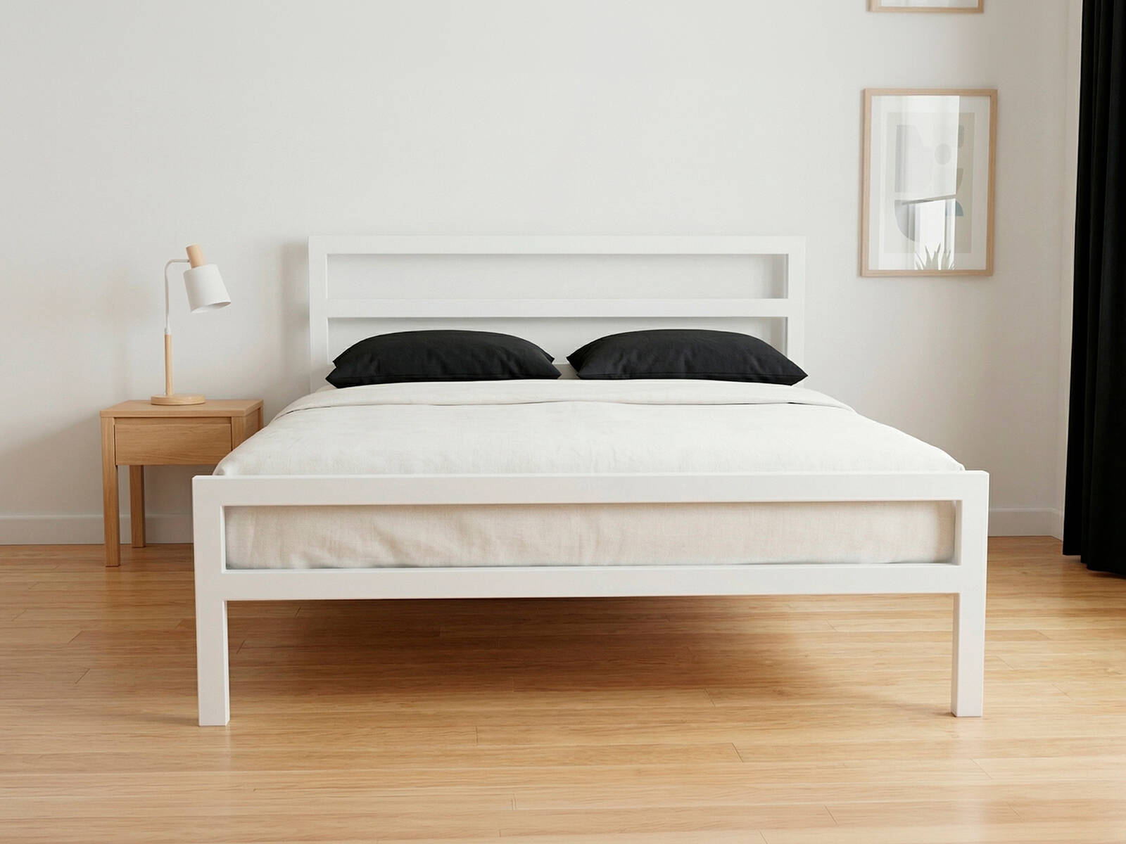 Кровать Francesco Rossi Аристо 160х200, Кровати лофт Francesco Rossi, металлические, современный стиль, лофт, белый