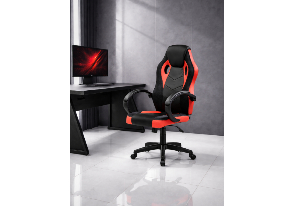 Офисное кресло Kard black / red