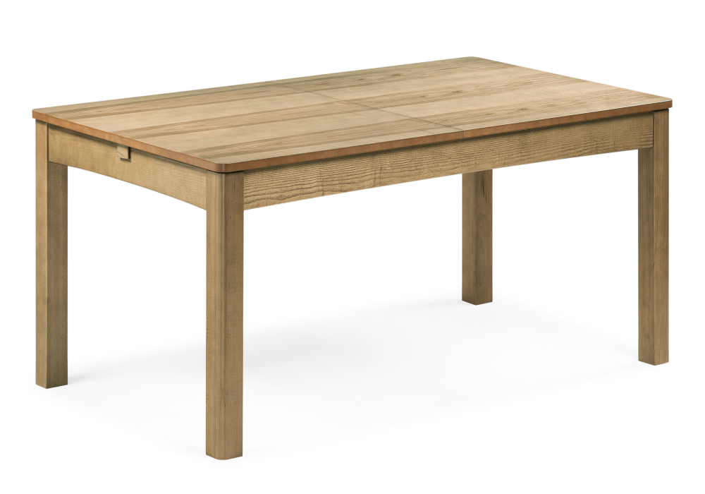 Стол Woodville Аделик 120(170)x80 дуб, прямоугольная форма, массив бука, современный стиль