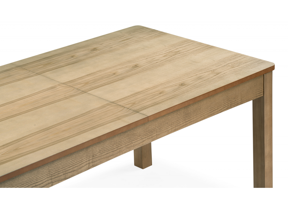 Деталь столешницы стола Woodville Аделик 120(170)x80 с древесной текстурой