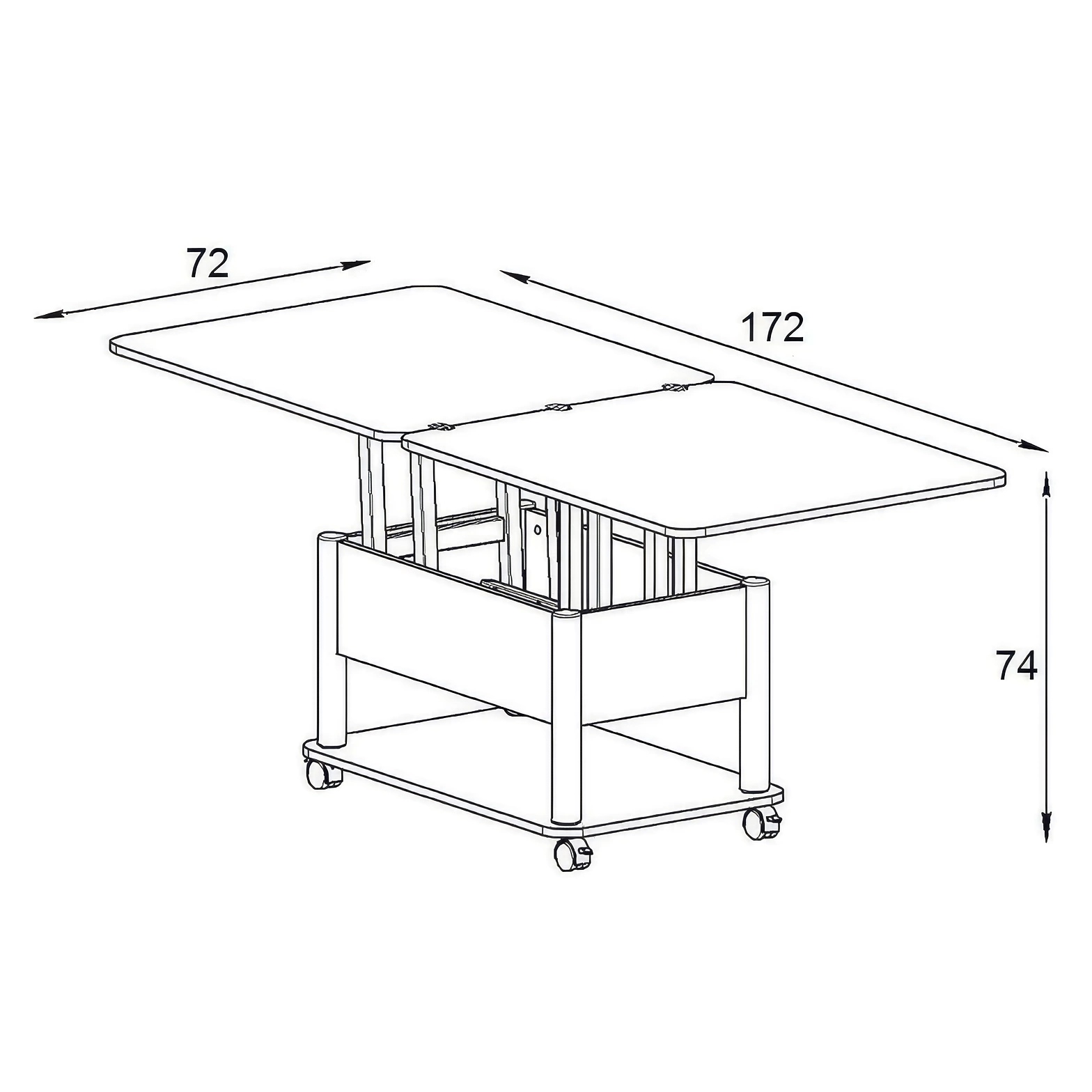 Стол-трансформер Джокер