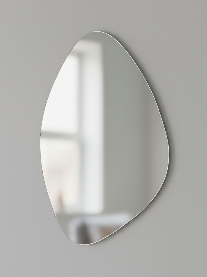 Зеркало настенное фигурное Сельетта-8 110 см х 68,3 см