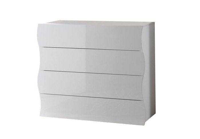 Комод Мегамебель Эфес-9, Комоды Мегамебель, современный стиль, с ящиками, белый