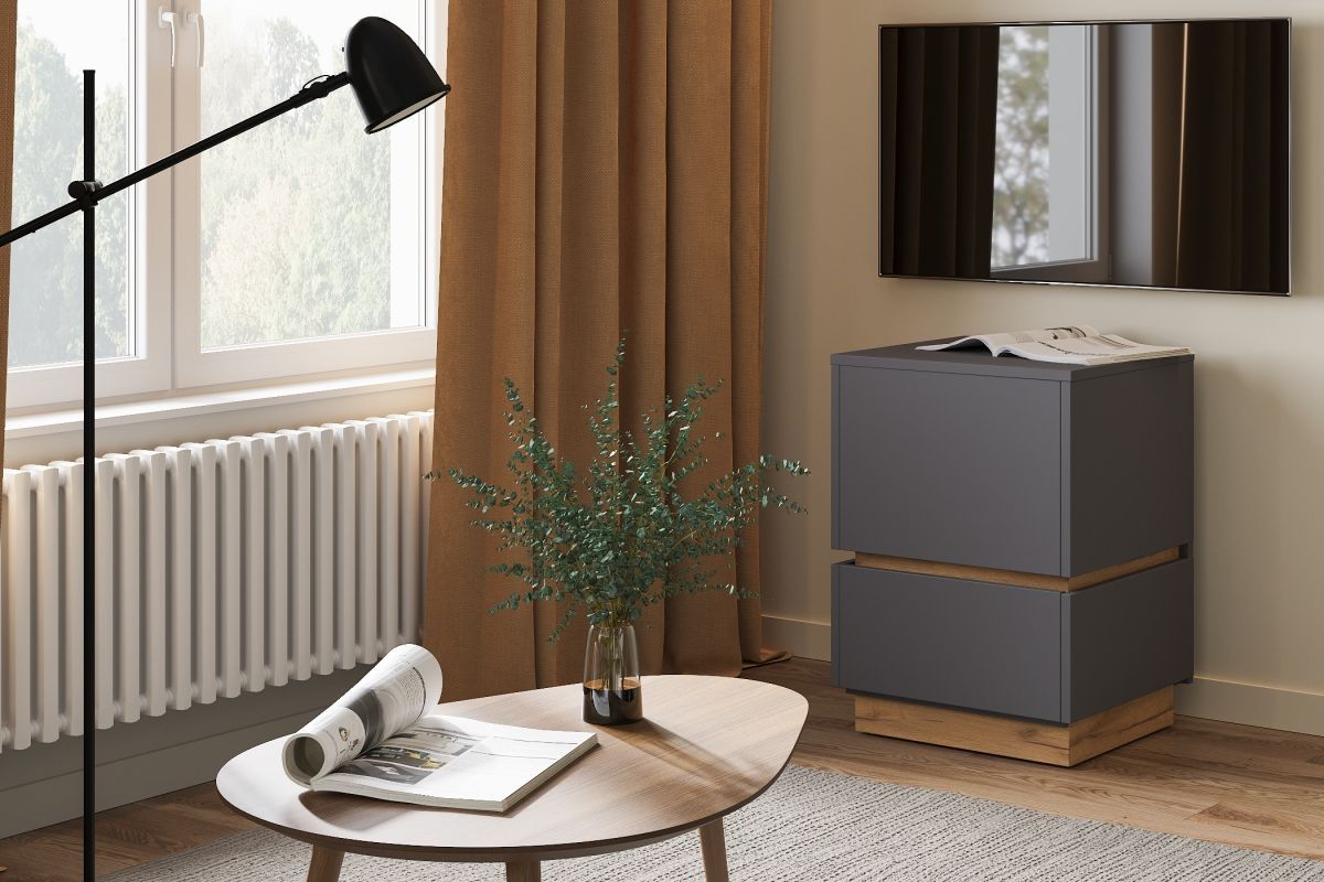 Комод Exeed-1 Серый графит для одежды