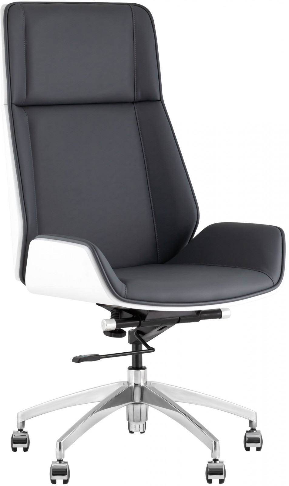 Кресло руководителя TopChairs Crown SN, , белый