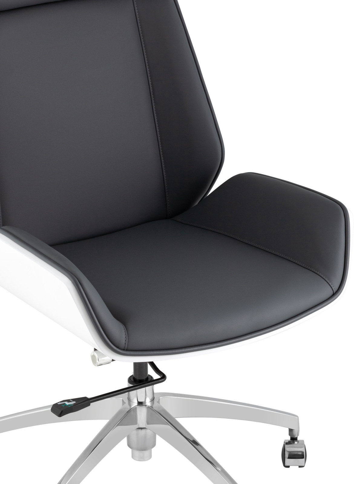 Кресло руководителя TopChairs Crown SN, , белый
