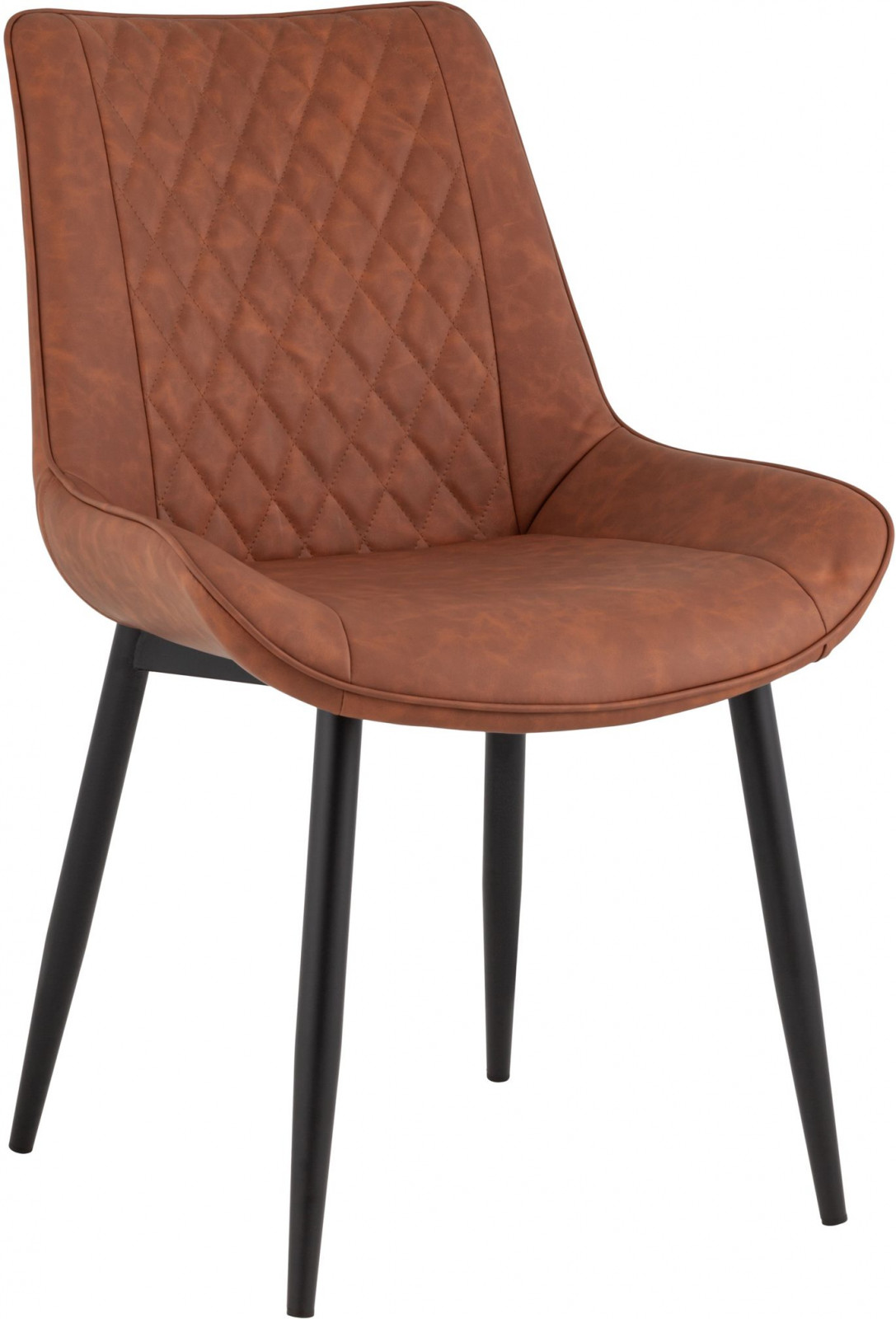 Стул STOOL GROUP Невада NEW Экокожа коричневый