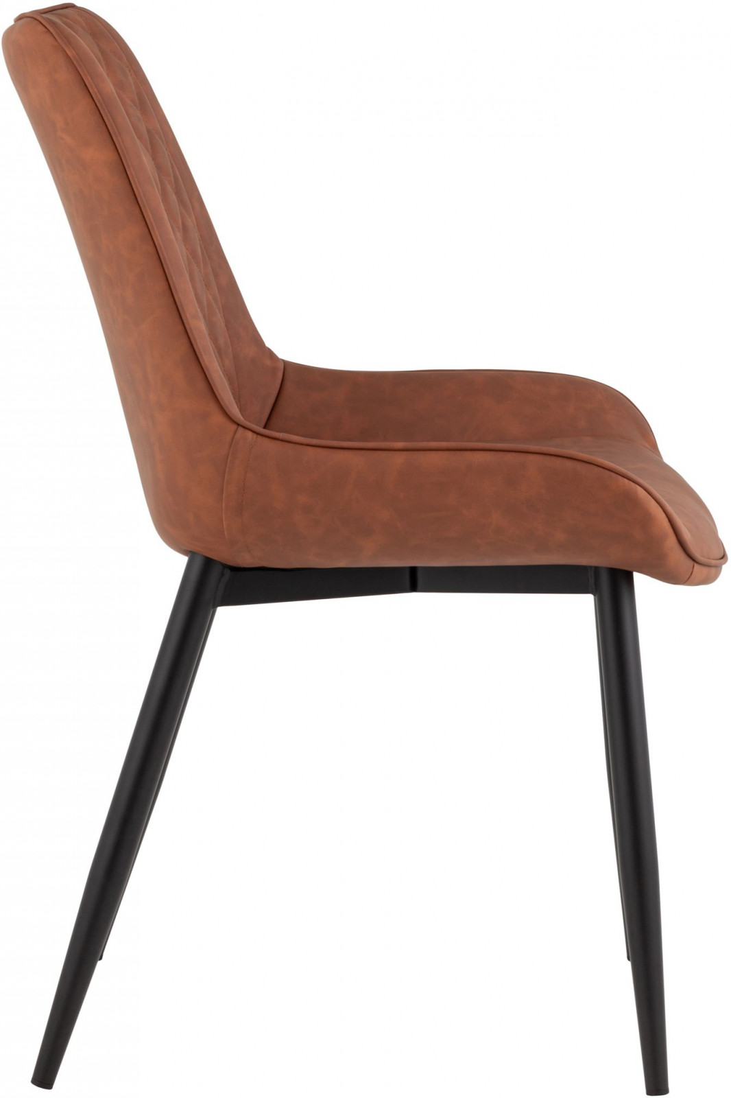 Стул STOOL GROUP Невада NEW Экокожа коричневый