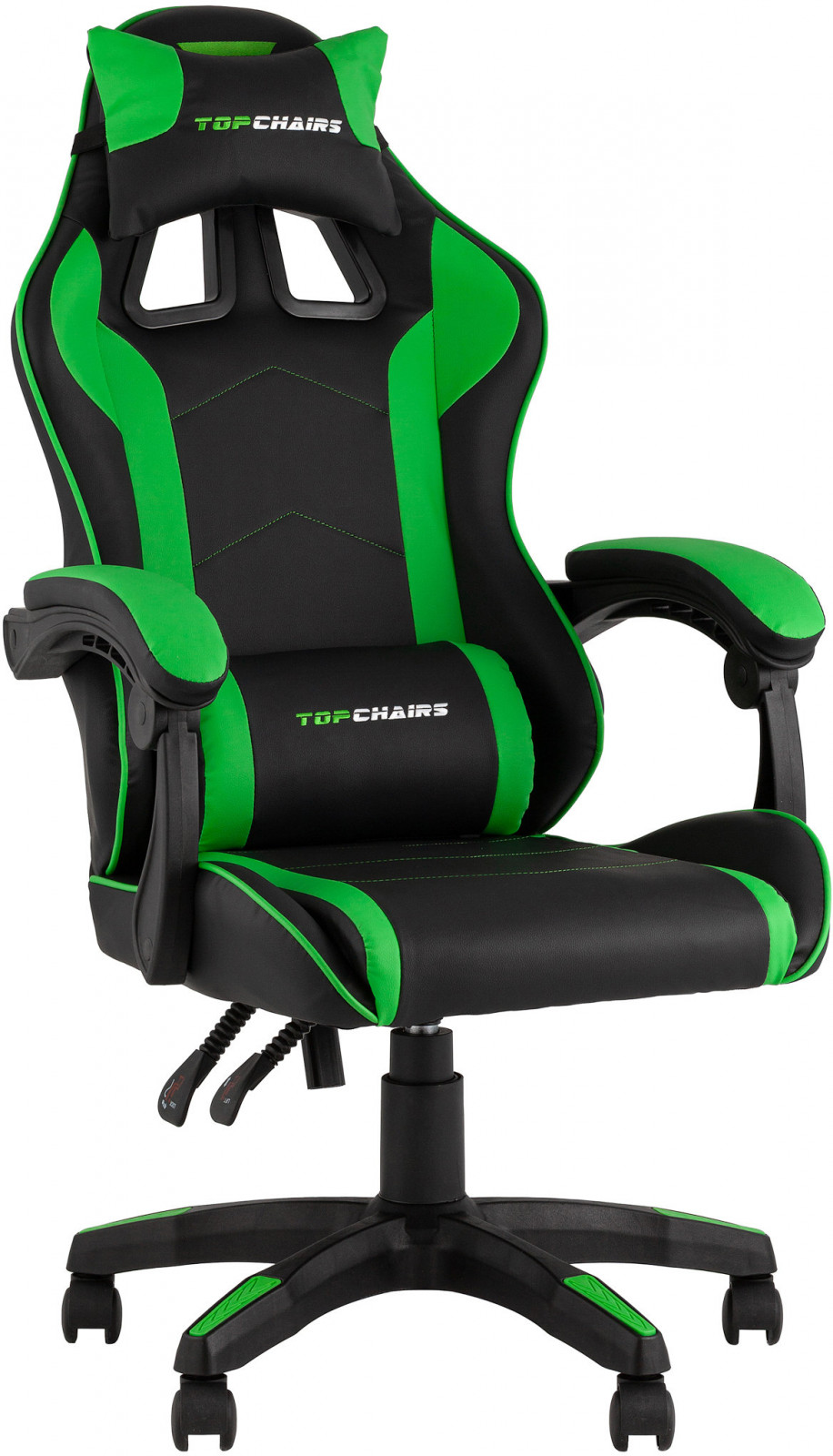 Кресло спортивное TopChairs Shadow, Компьютерные кресла TopChairs, из пластика, современный стиль, белый