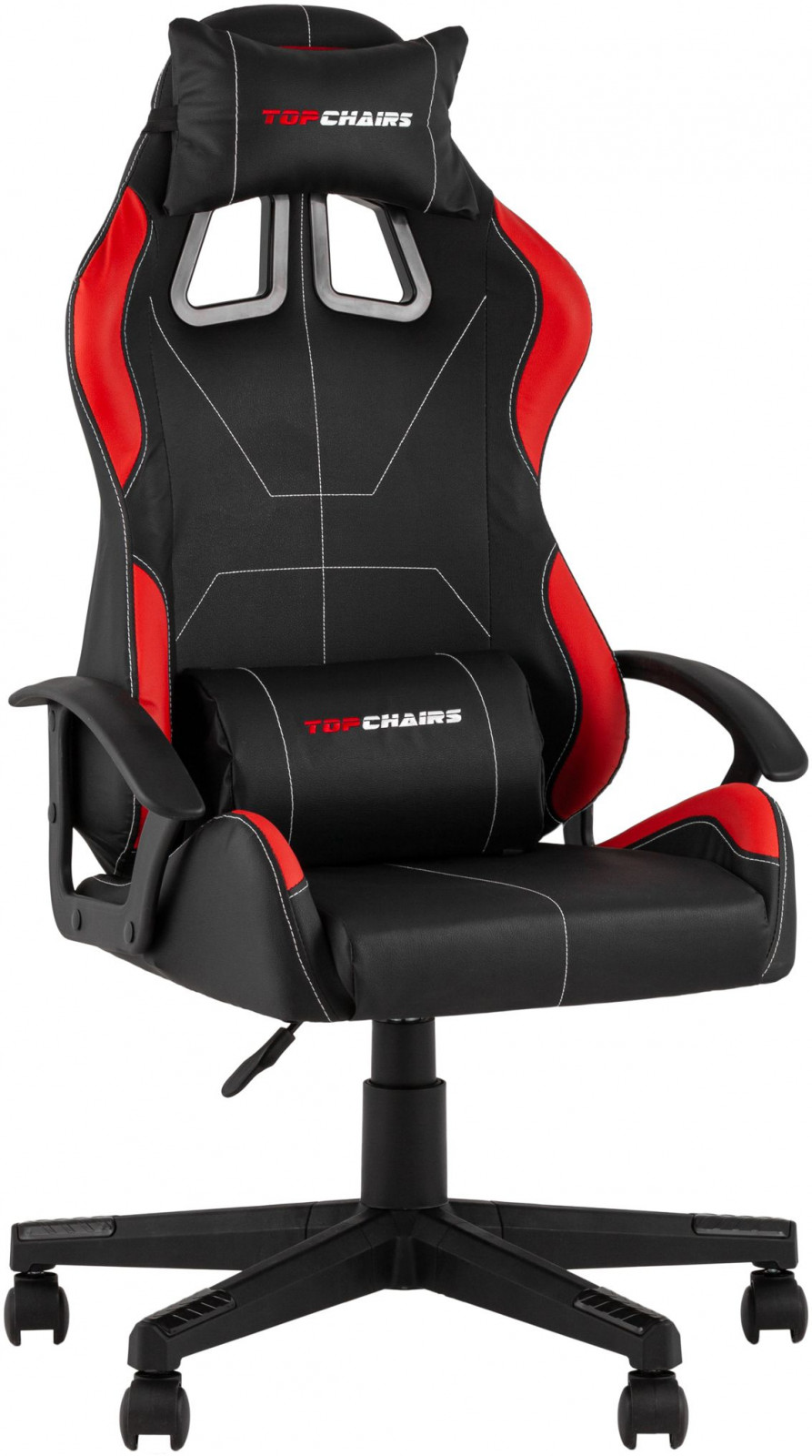 Кресло спортивное TopChairs Wyvern, Компьютерные кресла TopChairs, из пластика, современный стиль, серый
