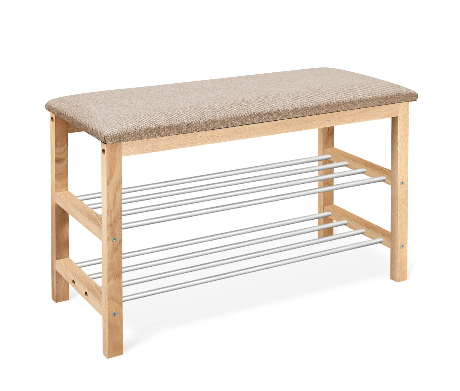 Банкетка Sheffilton SR-0628, Банкетки Sheffilton, деревянные, металлические, мягкие, современный стиль, коричневый