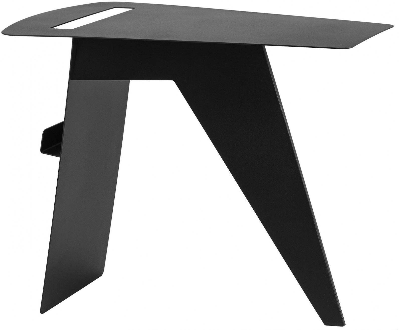 Журнальный стол Stool Group Mioby черный, современный дизайн из стали