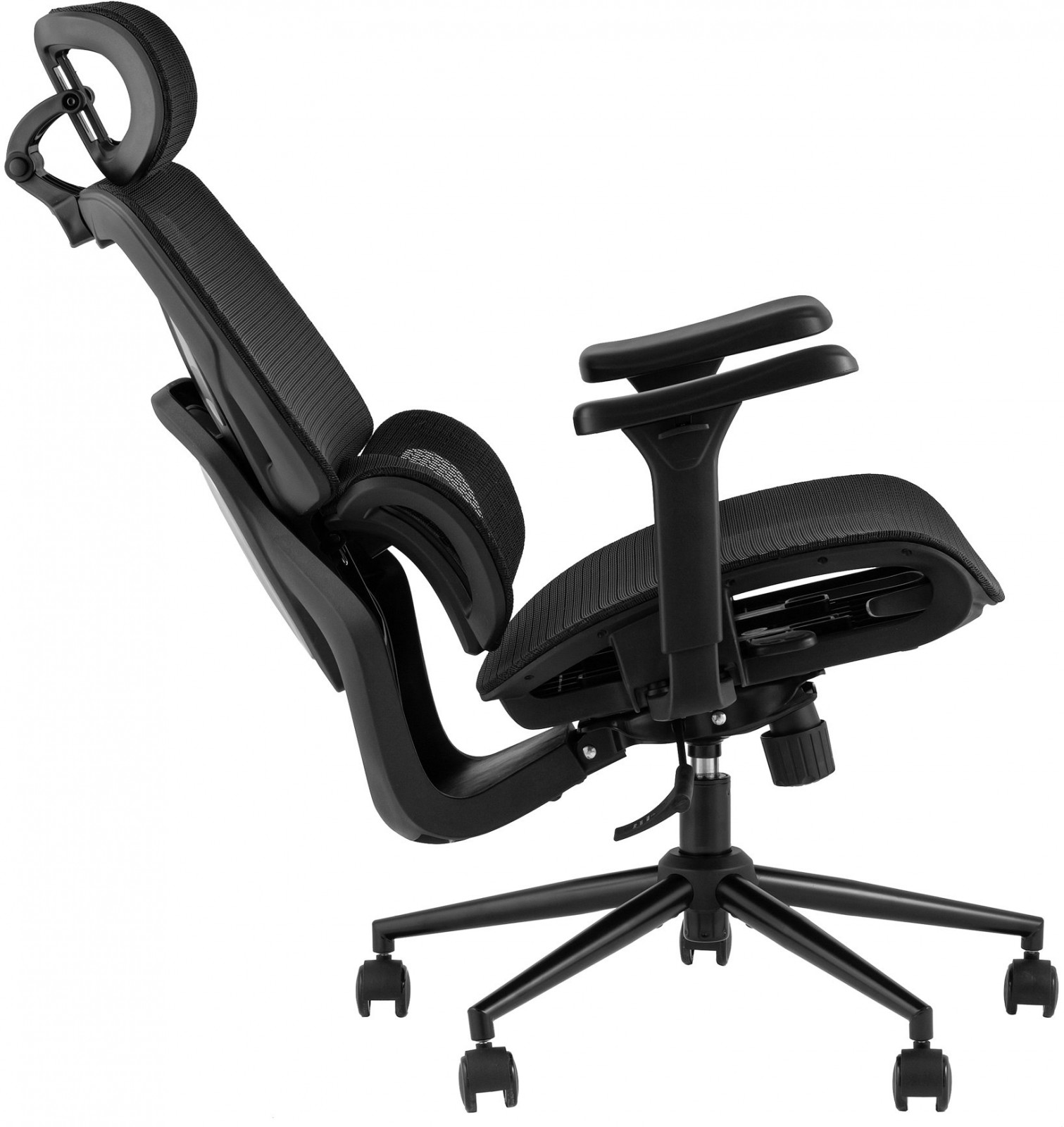 Кресло офисное STOOL GROUP TopChairs Structo Черная сетка