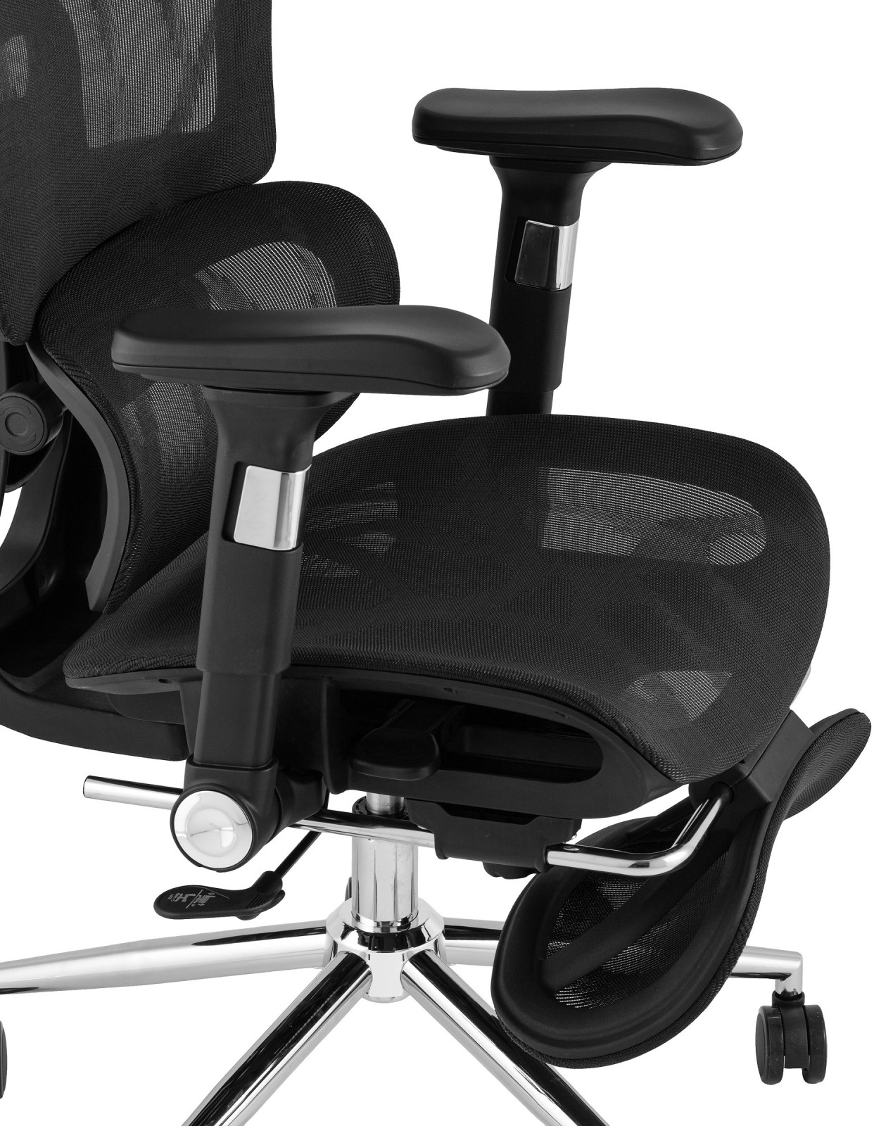 Кресло офисное TopChairs Stich с оттоманкой
