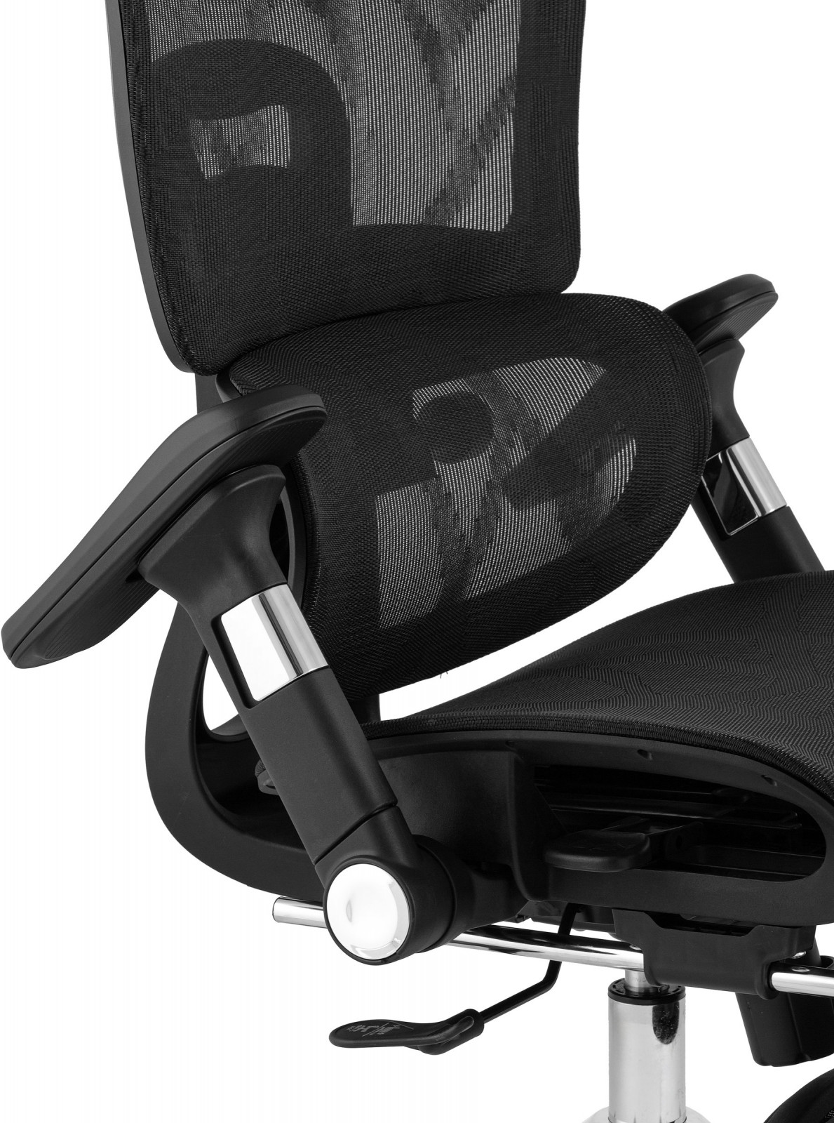 Кресло офисное TopChairs Stich с оттоманкой