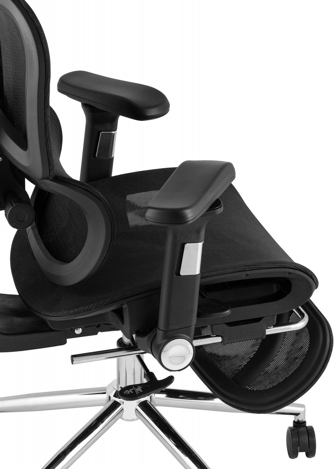 Кресло офисное TopChairs Stich с оттоманкой
