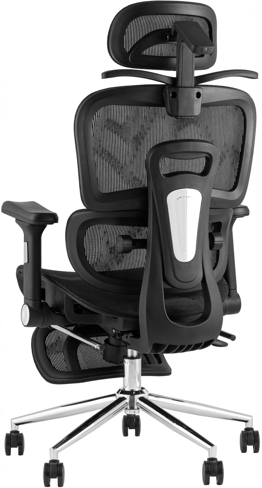 Кресло офисное TopChairs Stich с оттоманкой