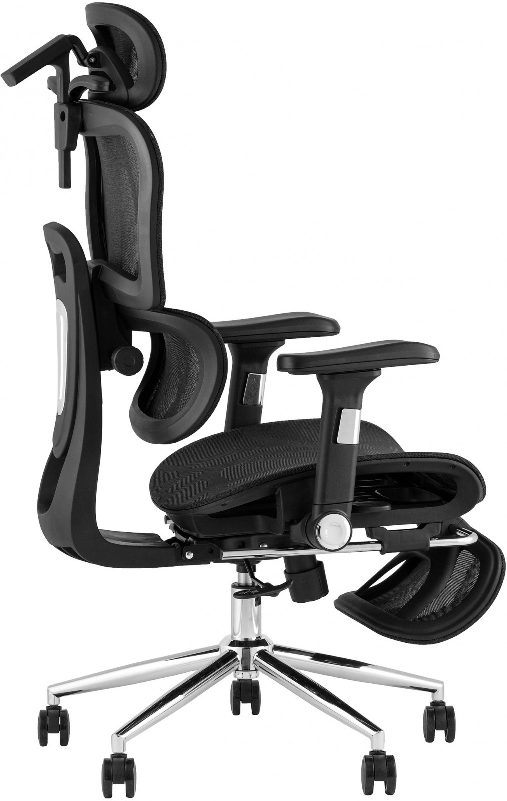 Кресло офисное TopChairs Stich с оттоманкой
