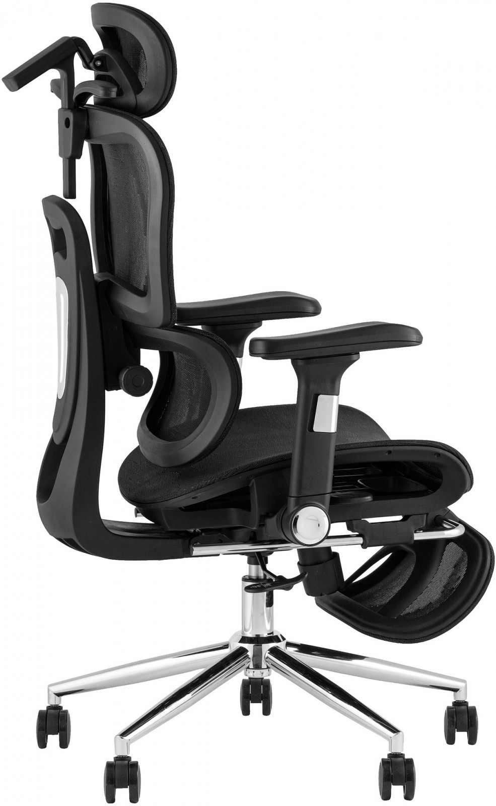 Кресло офисное TopChairs Stich с оттоманкой