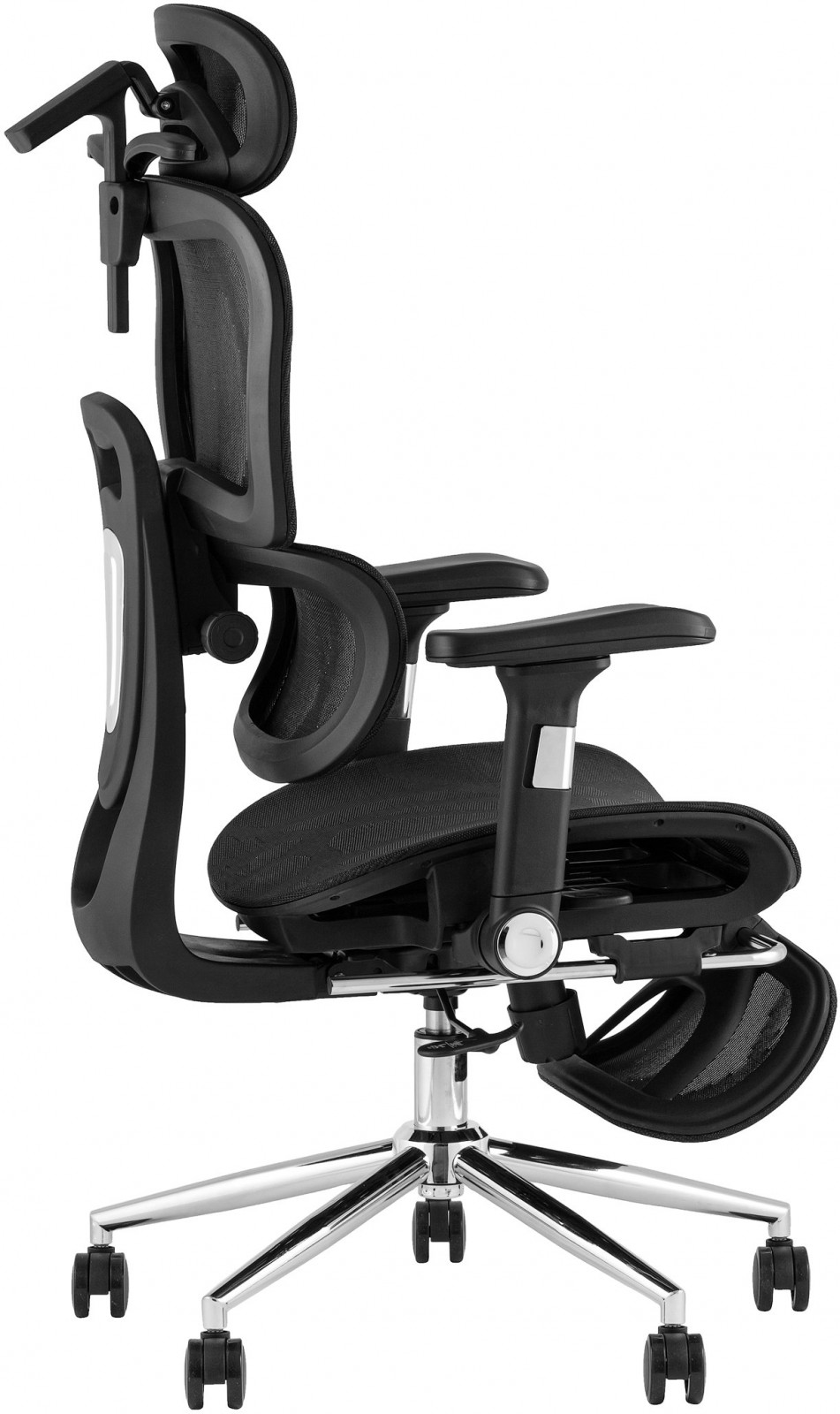 Кресло офисное TopChairs Stich с оттоманкой