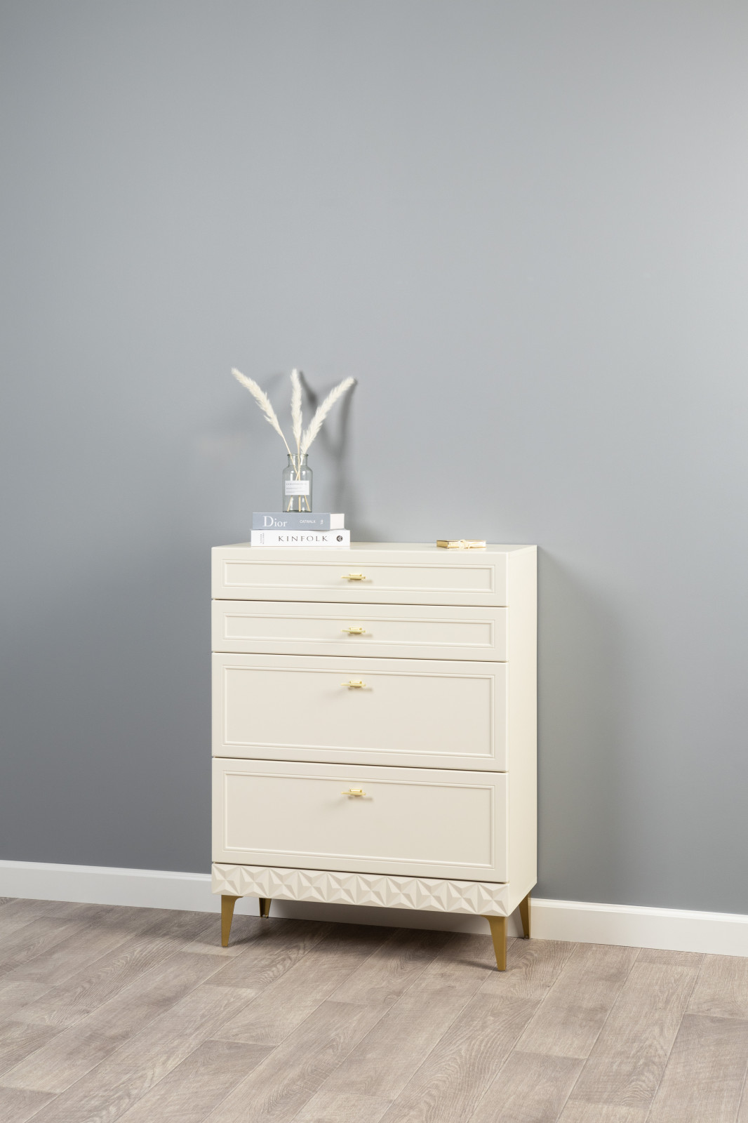 Комод Mobi Марион 16.249, Гостиная Mobi Марион, современный стиль, с ящиками, белый