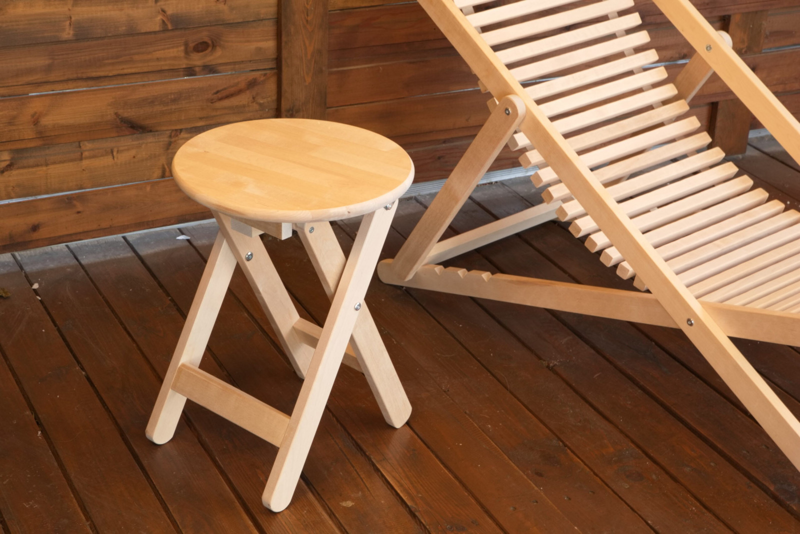 Шезлонг Кампари 45, Натуральное дерево