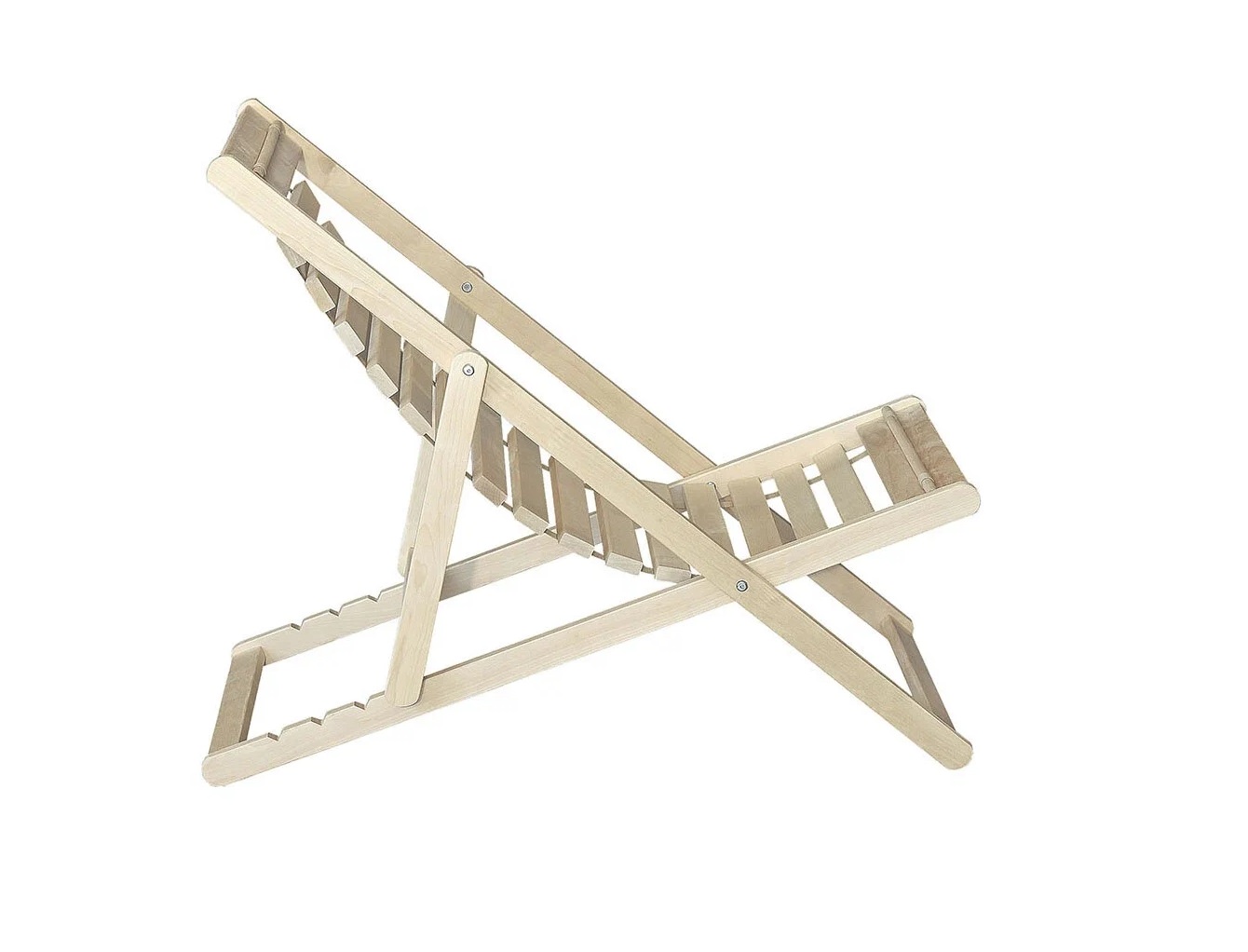 Шезлонг Кампари 45, Натуральное дерево