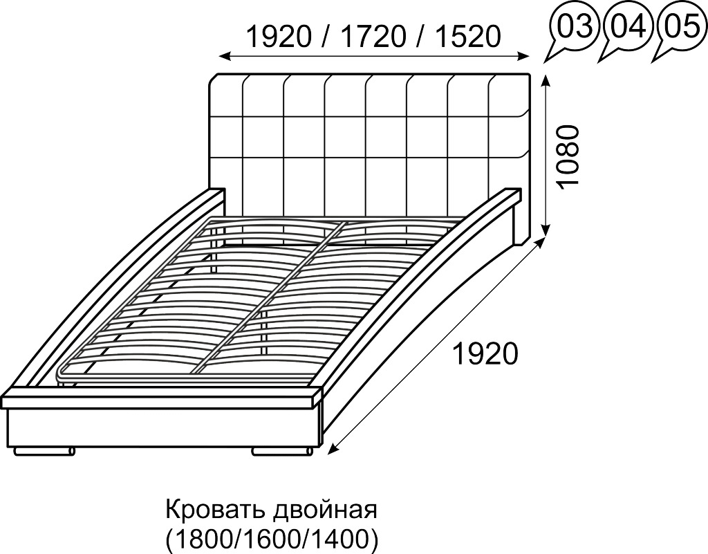 Девушка кровать размеры