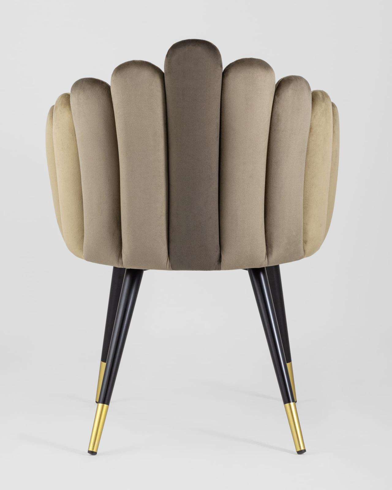 Кресло Arnika seats Камелия шоколад бежевый, коричневый, многоцветный цена — лучшие модели в каталоге