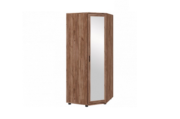 Шкаф угловой для одежды Ижмебель Ника-Люкс 30Р с зеркалом