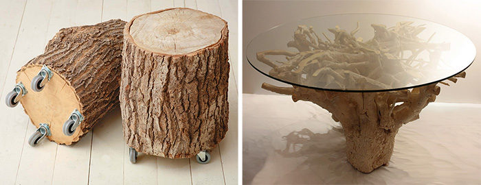 Как сделать оригинальный журнальный столик из дерева