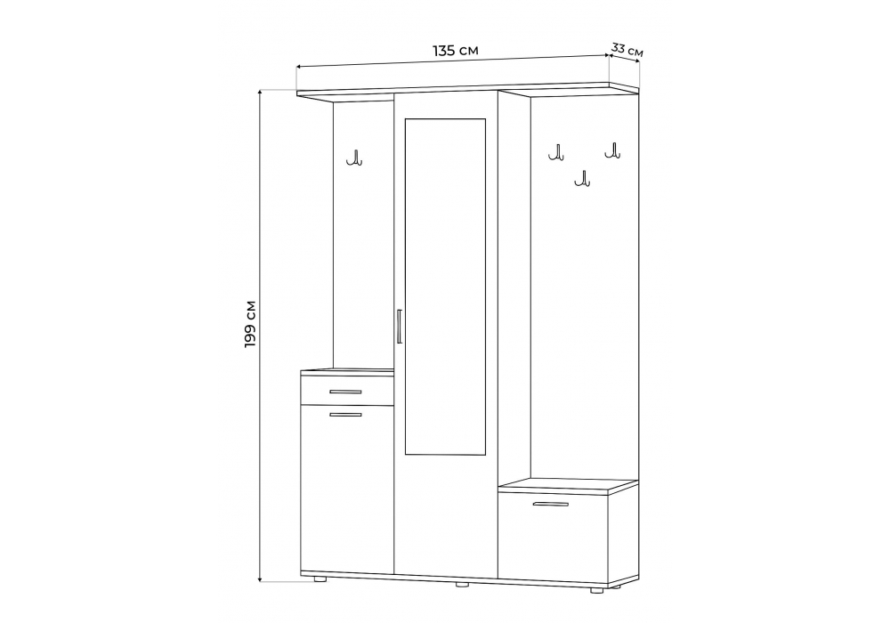 ������ �������� Woodville ���� ��� ������/����� � ��������� 135�33�199 ��