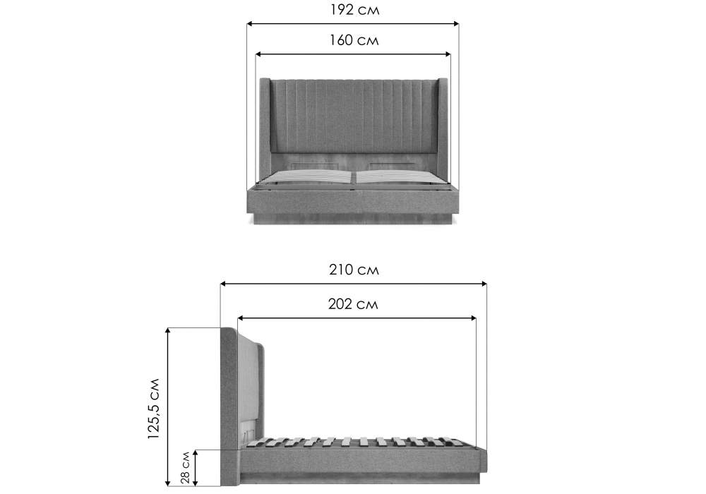 �������� ������� Tulip 160�200 Woodville � ���������� ��������� ��������� �����