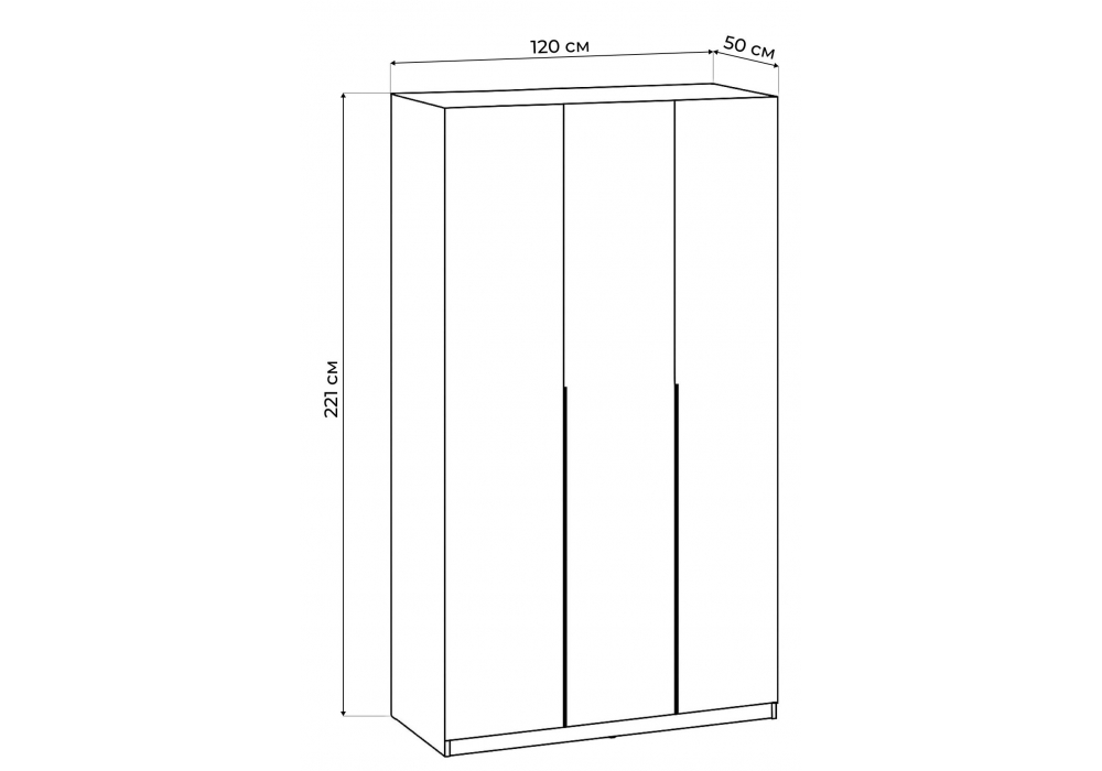 ������ ����� Woodville ����� 120 ������ � ��������� 1200�500�2210 ��