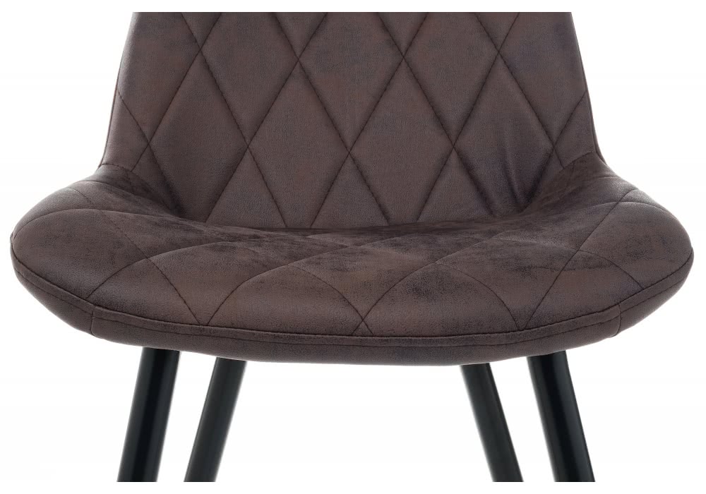 Купить стул Woodville Стул Woodville Fox black / dark brown дешево на официальном сайте