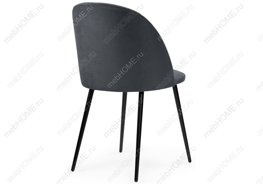 Купить стул Woodville Стул Woodville Зест Серый/Черный глянец дешево на официальном сайте