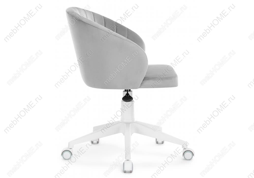 Купить кресло Woodville Кресло Woodville Пард Confetti silver серый/Белый дешево на официальном сайте