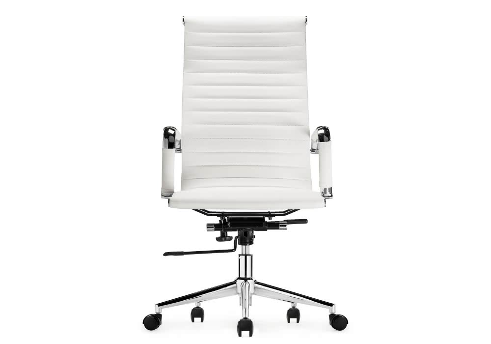 Компьютерное кресло Woodville Reus экокожа White цена — лучшие модели в каталоге