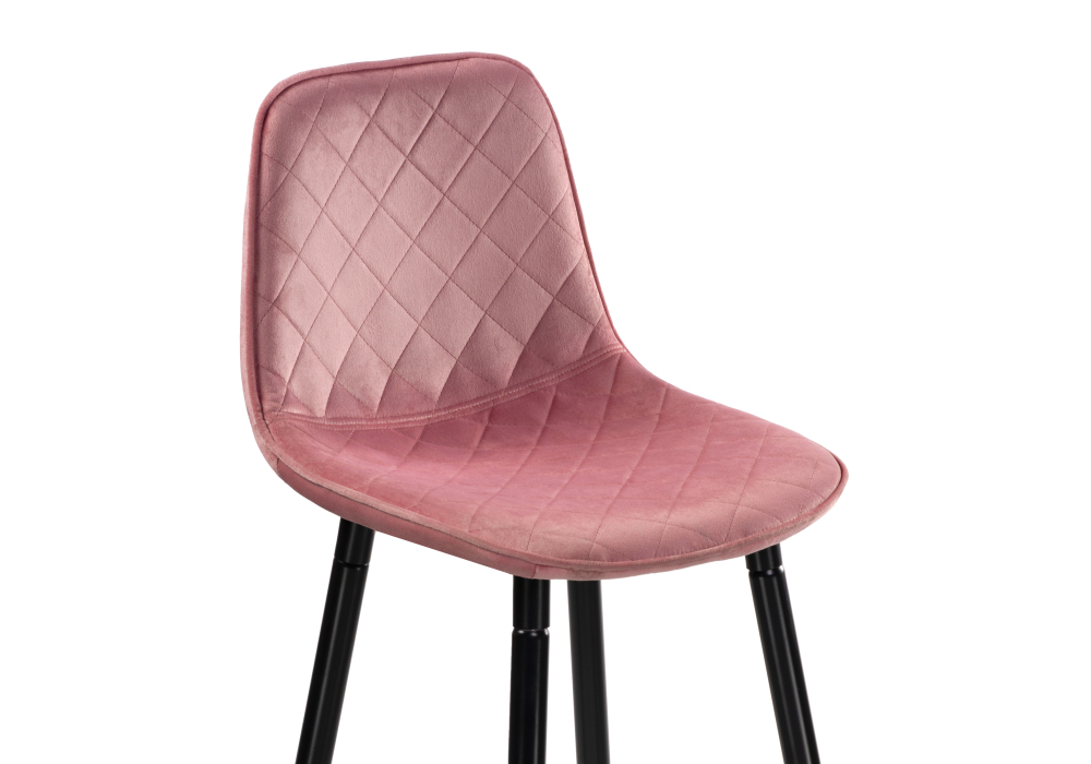 Барный стул Woodville Capri Pink/Black цена — лучшие модели в каталоге