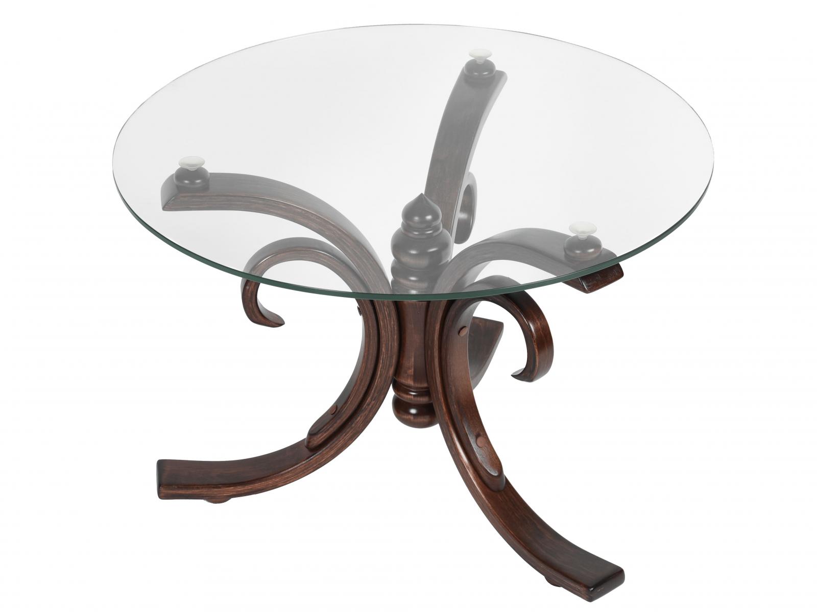Купить стол Мебелик Стол журнальный Мебелик Миледи, темно-коричневый темно-коричневый дешево на официальном сайте