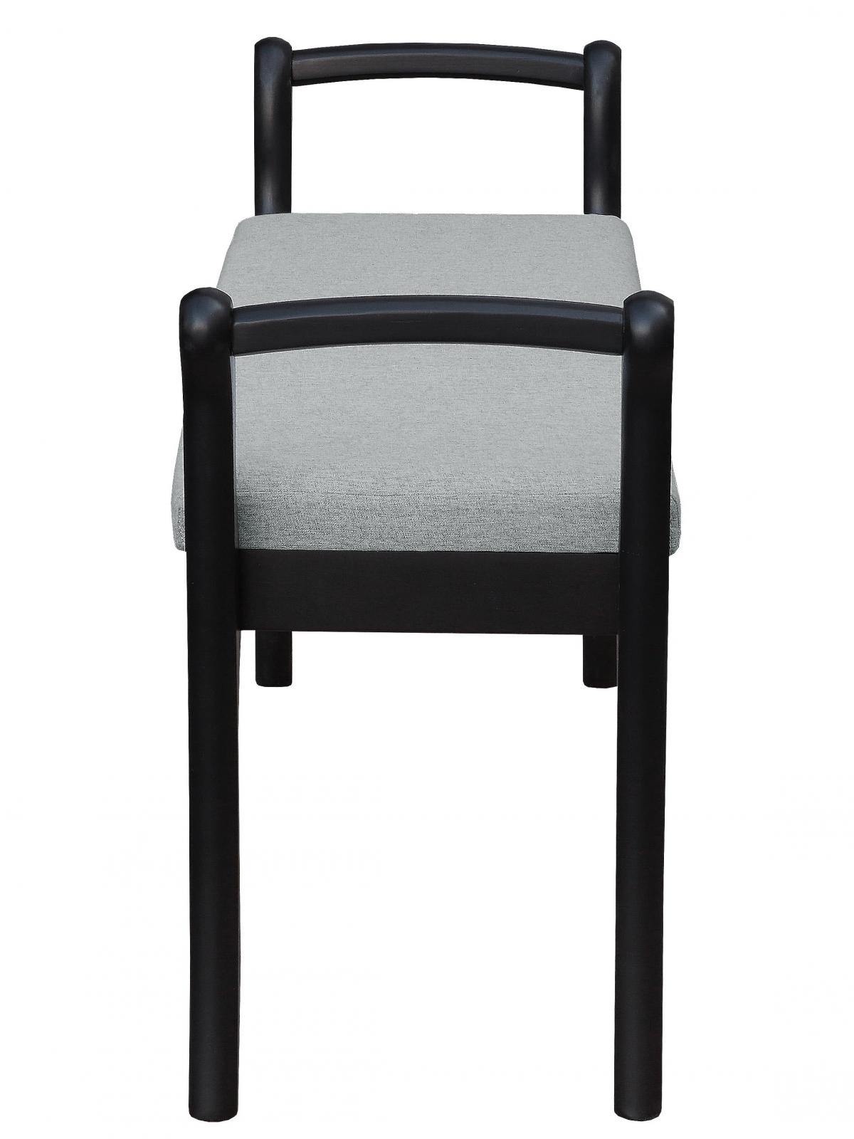 Купить скамейка Мебелик Скамья Мебелик для прихожей с подлокотниками мягкая, Венге/ Серый, Венге/ Серый Венге/ Серый дешево на официальном сайте
