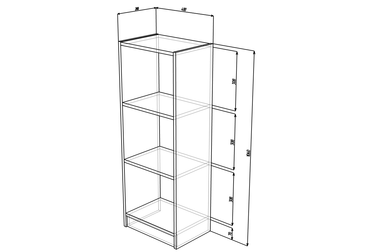 ������� ����� 08 ��� ������ 3025 (131130) 40*28*106 ��, �������   ������ � ������� 40x28x106